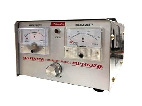 Зарядное устройство MAXINTER PLUS-15АТ-q (1А до 16А) (АКБ до 150А/ч) (трансф.) (16АТ-QI)
