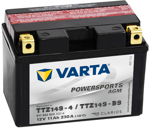 Аккумулятор VARTA 11 А*ч 511 902 023