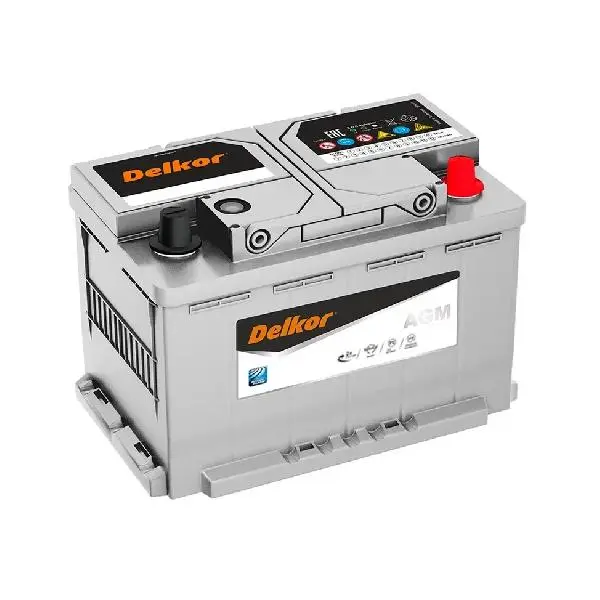 Аккумулятор DELKOR 80 А*ч AGM 80 обр. (LN4 0)