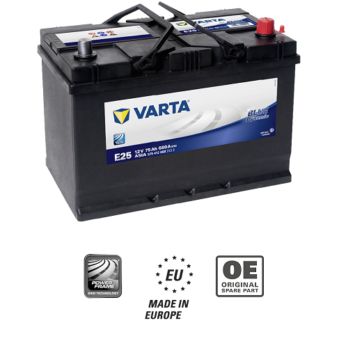 Аккумулятор VARTA 75 Ач 12 V ЕС