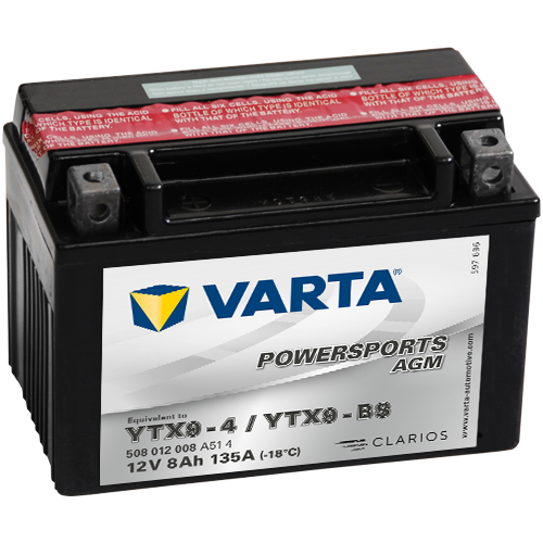 Аккумулятор VARTA 8 А*ч 508 012 008
