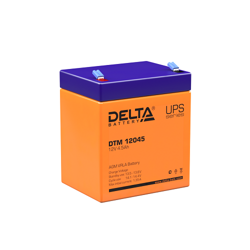 Аккумулятор DELTA 45 А*ч DTM12045