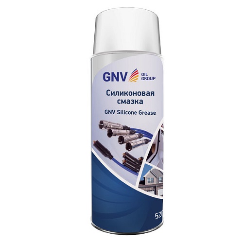 Силиконовая смазка (520 мл.) - GNV Silicone Grease (Аэрозоль)
