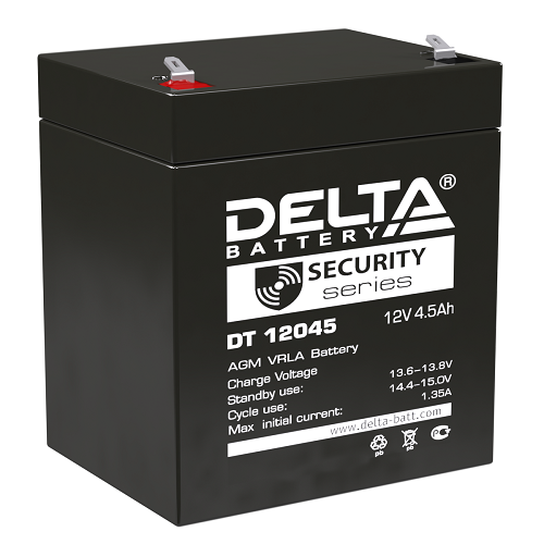 Аккумулятор DELTA 45 А*ч DT12045