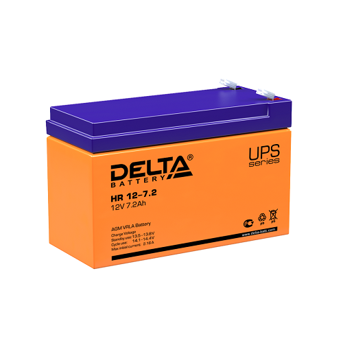 Аккумулятор DELTA 7,2 Ач 12 V Китай