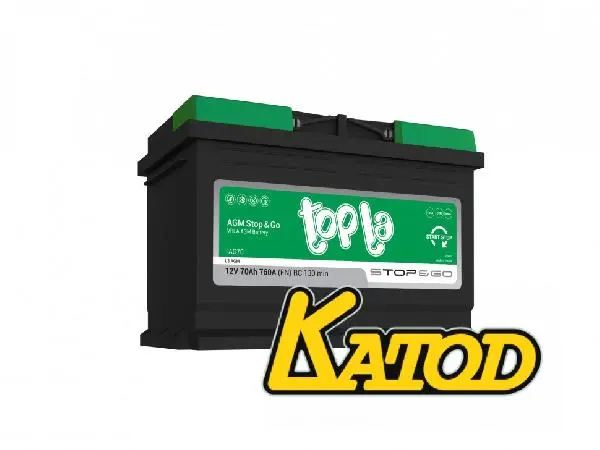 Аккумулятор TOPLA 70 А*ч евро TAG70 L3 AGM