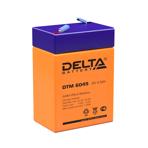 Аккумулятор DELTA 45 А*ч DTM6045