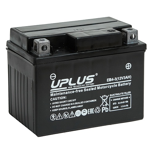 Аккумулятор UPLUS 3 Ач 12 V Китай