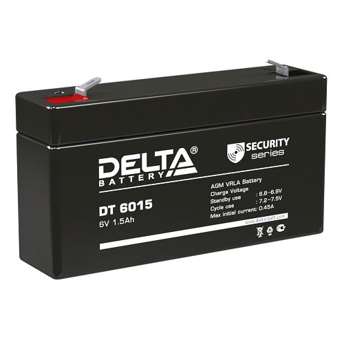 Аккумулятор DELTA 15 А*ч DT6015