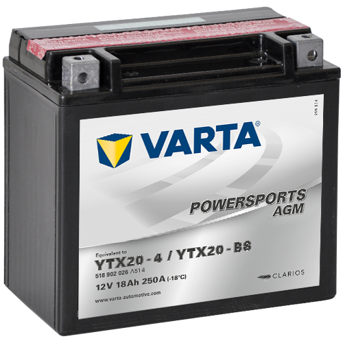 Аккумулятор VARTA 18 А*ч 518 902 025