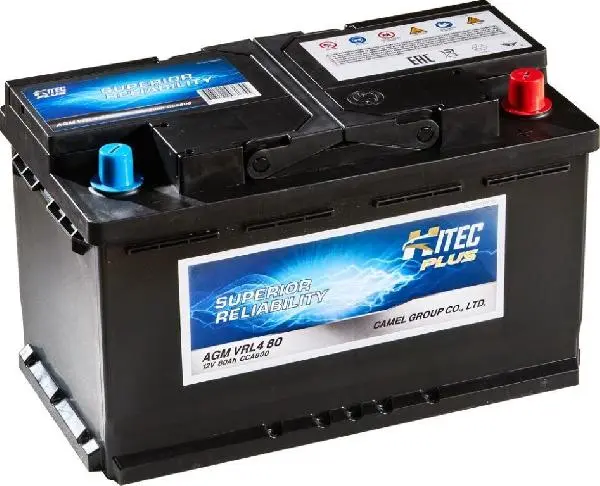Аккумулятор HITEC 80 А*ч евро VRL4 80 AGM