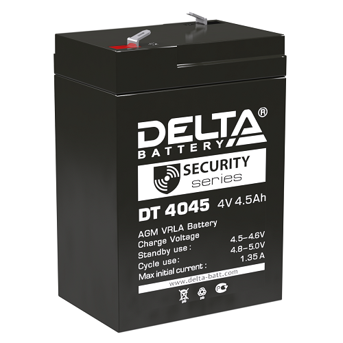 Аккумулятор DELTA 45 А*ч DT4045 (47)