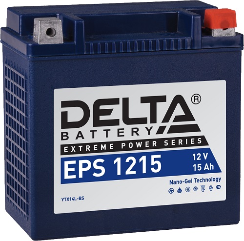 Аккумулятор DELTA 15 Ач 12 V Китай