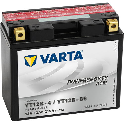 Аккумулятор VARTA 12 А*ч 512 901 022