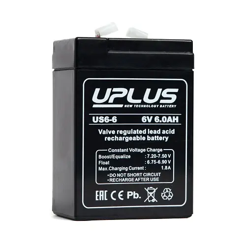 Аккумулятор UNIPLUS (UPLUS) 6 А*ч US6-6