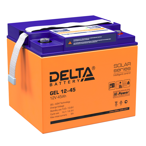 Аккумулятор DELTA 45 А*ч GEL 12-45