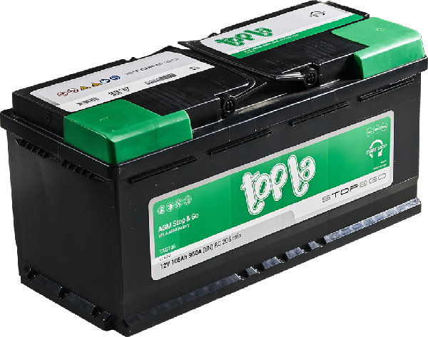 Аккумулятор TOPLA 105 А*ч евро AGM TAG105 L6