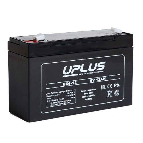 Аккумулятор UPLUS 12 Ач 6 V Китай