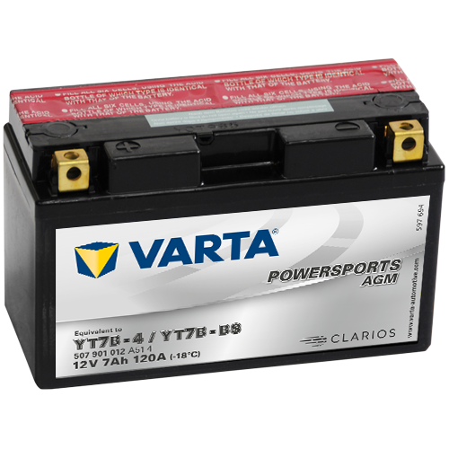 Аккумулятор VARTA 7 А*ч 507 901 012