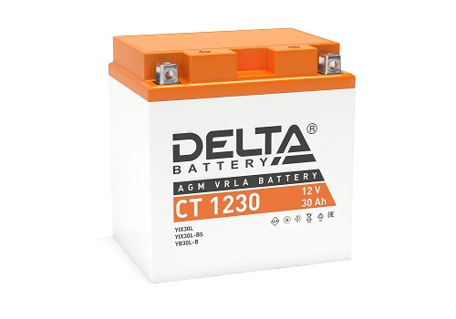 Аккумулятор DELTA 30 Ач 12 V Китай
