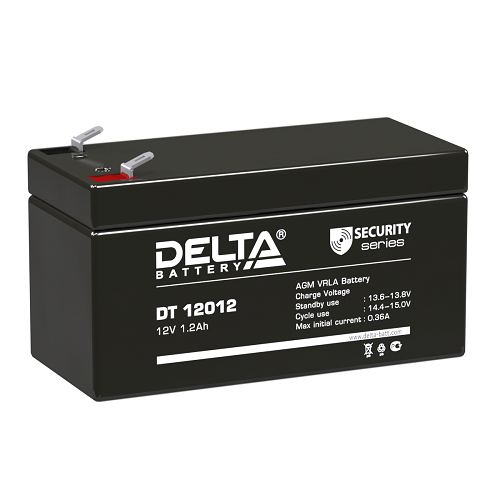Аккумулятор DELTA 12 А*ч DT12012