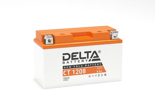 Аккумулятор DELTA 8 Ач 12 V Китай