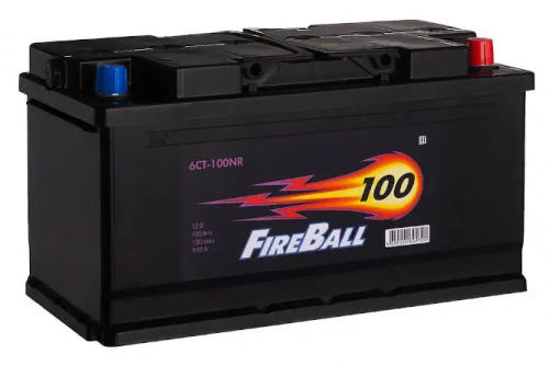 Аккумулятор FireBall 100 А*ч 6СТ-100NR евро