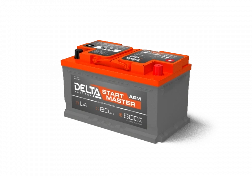 Аккумулятор DELTA 80 А*ч AGM 1280