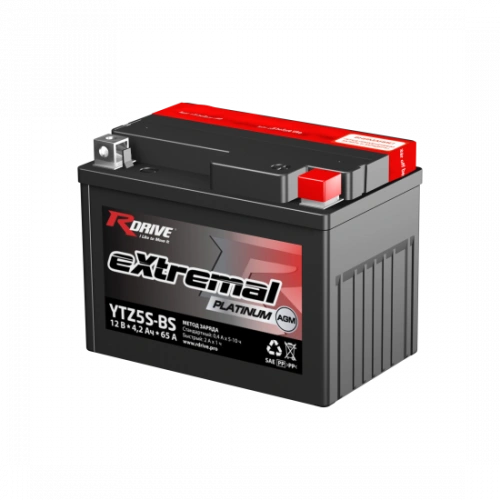 Аккумулятор RDrive 4,2 А*ч YTZ5S-BS
