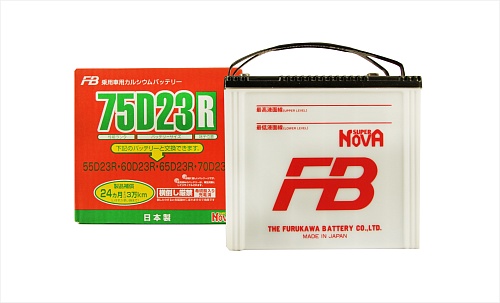 Аккумулятор FURUKAWA BATTERY 65 Ач 12 V Япония