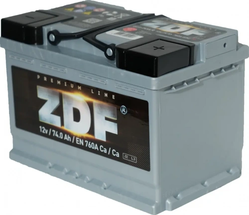 Аккумулятор ZDF 74 А*ч 6СТ-74 евро