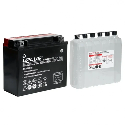 Аккумулятор UNIPLUS (UPLUS) 18 А*ч EBX20HL-BS (AGM сух+элект)