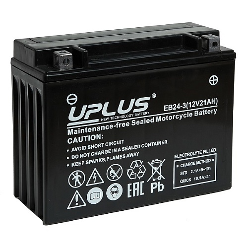 Аккумулятор UPLUS 21 Ач 12 V Китай