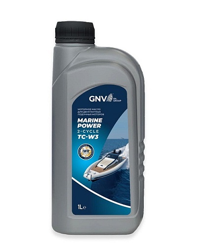 GNV Marine Power 2-cycle (кан.1л.) для 2-тактных лодочных моторов моторное масло БИО