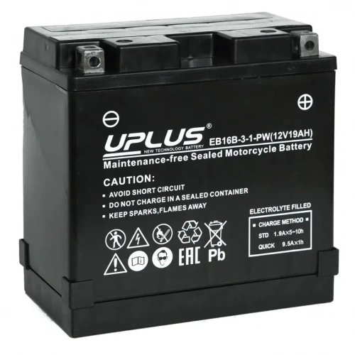 Аккумулятор UNIPLUS (UPLUS) 19 А*ч EB16B-3-1-PW (AGM)