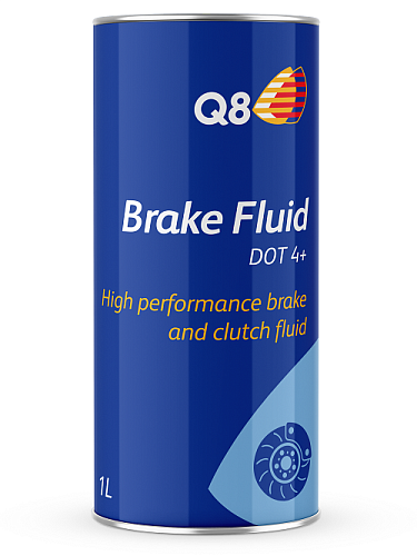 Q8/торм. жидкость Brake Fluid DOT 4+ 1L