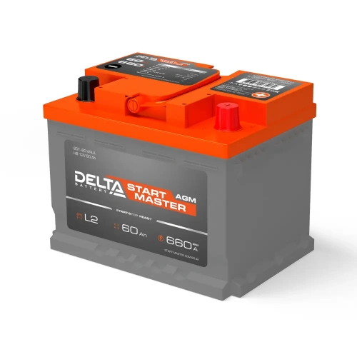 Аккумулятор DELTA 60 А*ч AGM 1260