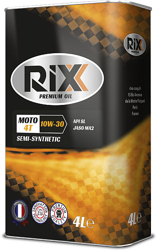 RIXX MOTO 4T 10W-30 SL 4л