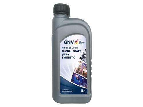 GNV Global Power 5W-40 Synthetic A3/B4, SN/CF (канистра 1 л.) (аналог Q8 F Excel)