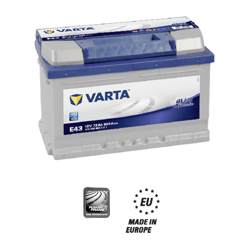 Аккумулятор VARTA 72 Ач 12 V ЕС