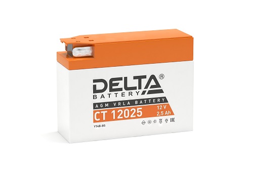 Аккумулятор DELTA 2,5 Ач 12 V Китай