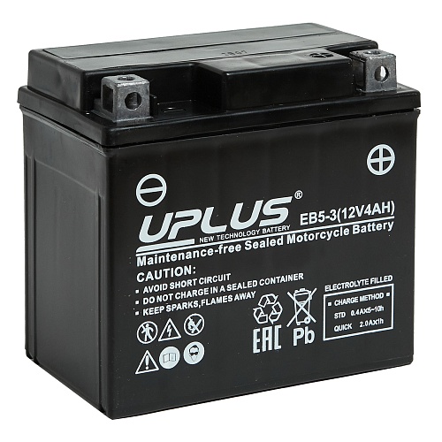 Аккумулятор UPLUS 4 Ач 12 V Китай